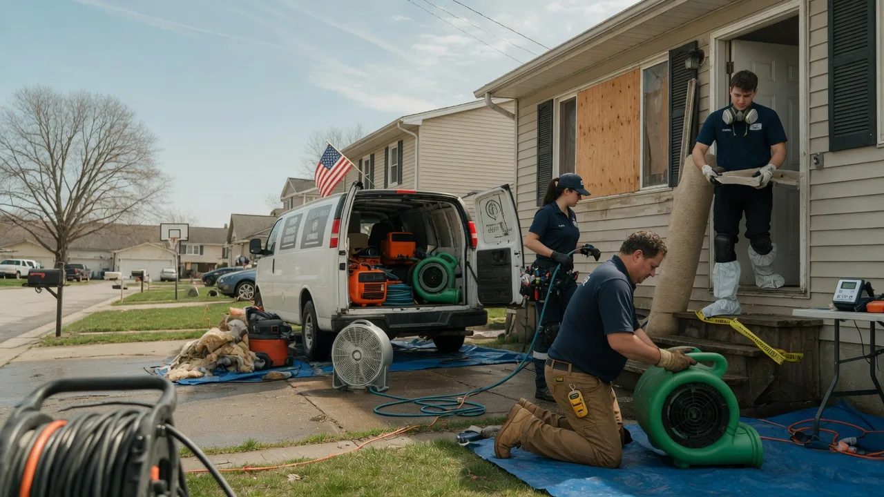 Water Damage Restoration in Johnston, IA near me